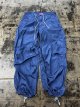 Baggy Navy Blue Parachute Nylon Cargo Pants
