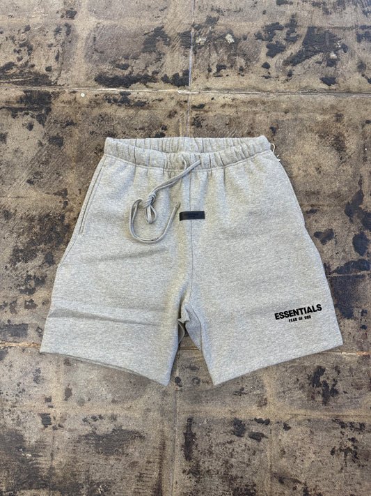 Fear of God Essentials Heather Gray Sweat Shorts
